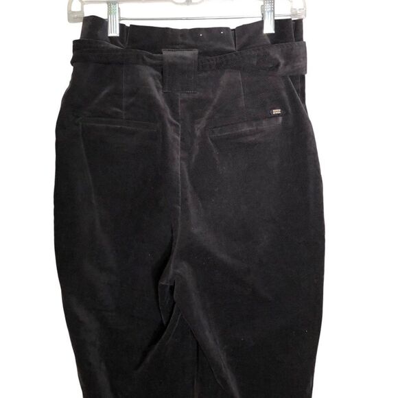 Scotch & Soda Daisy High-rise Paper Bag Pants Winter Edition Black Size Small - Picture 7 of 15